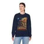 Sweatshirt — “Midnight Fridge Raid” Rat Graphic Crewneck