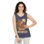 Candy Keeper Bat Tank Top — Cute Halloween Candy Bowl Graphic Tank