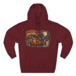 Pumpkin Ferry Keeper Hoodie – Halloween Pumpkin Boat Graphic Hoodie