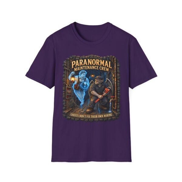 Paranormal Maintenance Crew T-Shirt – Ghost Hunter Crew Tee