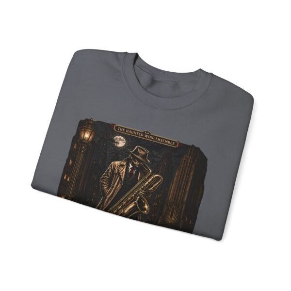 Bari-Sax Vintage Jazz Crewneck Sweatshirt