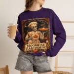 Moonrise Bakehouse Sweatshirt — Halloween Skeleton Baker Pullover
