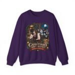 Graveyard Shift Besties Crewneck Sweatshirt — Cute Goth Friendship Graphic