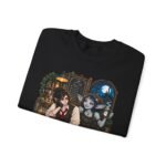 Graveyard Shift Besties Crewneck Sweatshirt — Cute Goth Friendship Graphic