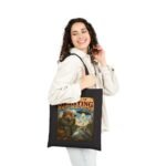 Birdwatching Tote Bag – "The Sighting Wasn't In the Guide" Vintage Nature Canvas Tote