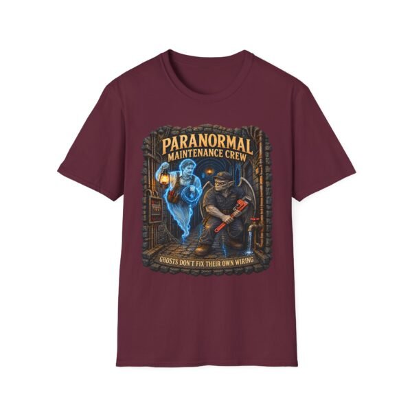 Paranormal Maintenance Crew T-Shirt – Ghost Hunter Crew Tee