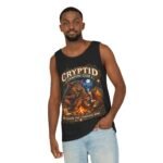 Cryptid Camping Club Tank Top — "We Share the Campsite Now" Graphic Tank