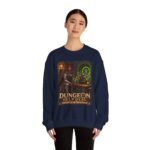Dungeon Help Desk Crewneck Sweatshirt — RPG Gamer Cozy Pullover