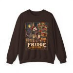 Fridge Freight Crewneck Sweatshirt — Cute Possum Delivery Vintage Poster