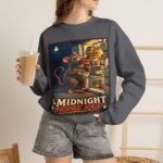 Sweatshirt — “Midnight Fridge Raid” Rat Graphic Crewneck