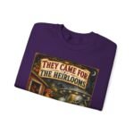 They Came For The Heirlooms Crewneck Sweatshirt — Vintage Garden Harvest Graphic