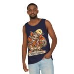 Candy Keeper Bat Tank Top — Cute Halloween Candy Bowl Graphic Tank