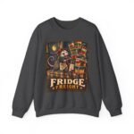 Fridge Freight Crewneck Sweatshirt — Cute Possum Delivery Vintage Poster