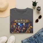 Haunted Wind Ensemble T-Shirt — "Bass Clef After Midnight" Gothic Band Tee