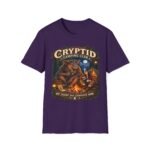 Cryptid Camping Club T-Shirt — Retro Bigfoot Sasquatch Camp Graphic Tee