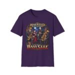 Haunted Wind Ensemble T-Shirt — "Bass Clef After Midnight" Gothic Band Tee