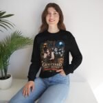 Graveyard Shift Besties Crewneck Sweatshirt — Cute Goth Friendship Graphic
