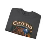 Cryptid Camping Club Sweatshirt — 'We Share the Campsite Now' Cozy Crewneck