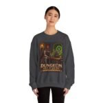 Dungeon Help Desk Crewneck Sweatshirt — RPG Gamer Cozy Pullover