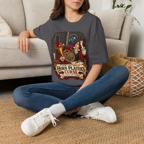 Horn Player's Curse T‑Shirt — Fantasy Bard Humor Tee