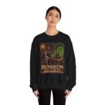 Dungeon Help Desk Crewneck Sweatshirt — RPG Gamer Cozy Pullover