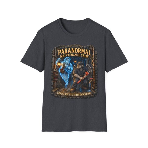 Paranormal Maintenance Crew T-Shirt – Ghost Hunter Crew Tee