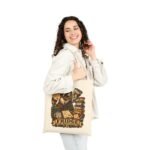 Tote Bag — 'Fridge Archaeologist' Raccoon Vintage Grocery Canvas Tote