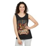 Horn Player's Curse Tank Top — Gothic Horn Music Graphic Tee