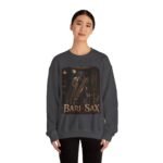 Bari-Sax Vintage Jazz Crewneck Sweatshirt