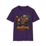 Baritone Beast T-Shirt — Vintage Jazz Saxophone Night Music Tee