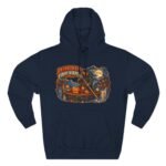 Pumpkin Ferry Keeper Hoodie – Halloween Pumpkin Boat Graphic Hoodie
