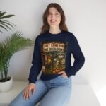 They Came For The Heirlooms Crewneck Sweatshirt — Vintage Garden Harvest Graphic