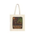 Dungeon Help Desk Tote Bag — Funny RPG Gamer Cotton Canvas Tote