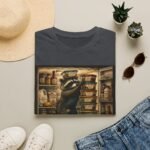 Night Shift Raccoon T-Shirt — Vintage Animal Illustration Tee