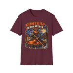 Pumpkin Ferry Keeper T-Shirt — Halloween Jack-O’-Lantern Graphic Tee