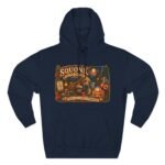 Squonk Rustic Cabin Hoodie — Vintage Forest Creature Halloween Pullover