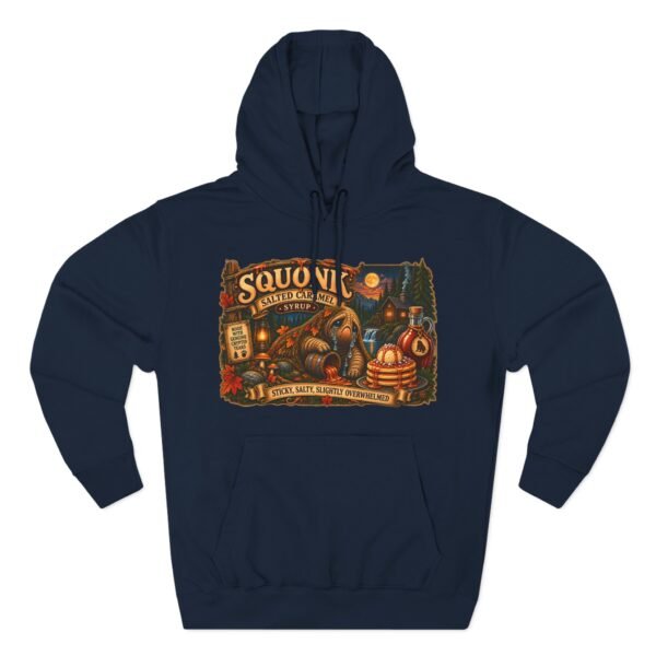 Squonk Rustic Cabin Hoodie — Vintage Forest Creature Halloween Pullover