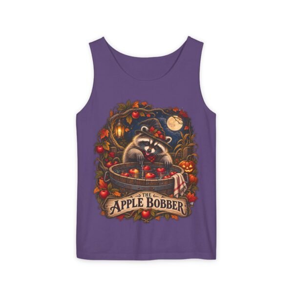 Tank Top — The Apple Bobber Raccoon Halloween Orchard Graphic
