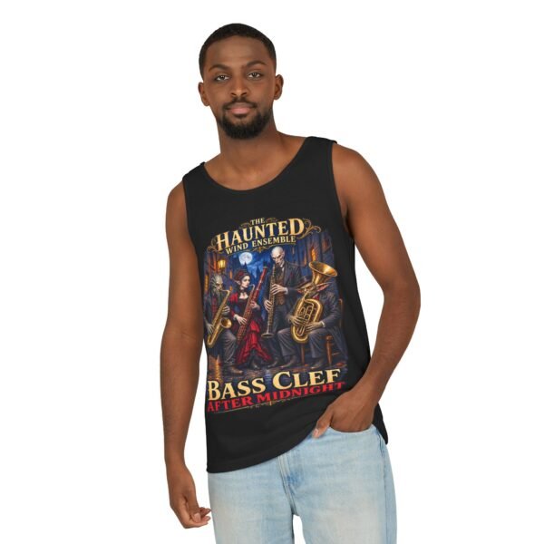 Haunted Wind Ensemble "Bass Clef After Midnight" Tank Top