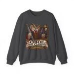 Clarinet Oboe Owl Crewneck Sweatshirt — “Oboe Not Clarinet” Vintage Music Teacher Gift