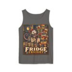 Fridge Freight Tank Top — Vintage Pizzeria Mouse Illustration