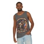 Spaceyard Repair Works Tank Top — "Mag Boots On, Torch Lit" Vintage Mechanic Graphic