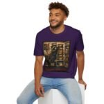 Night Shift Raccoon T-Shirt — Vintage Animal Illustration Tee