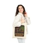Dungeon Help Desk Tote Bag — Funny RPG Gamer Cotton Canvas Tote