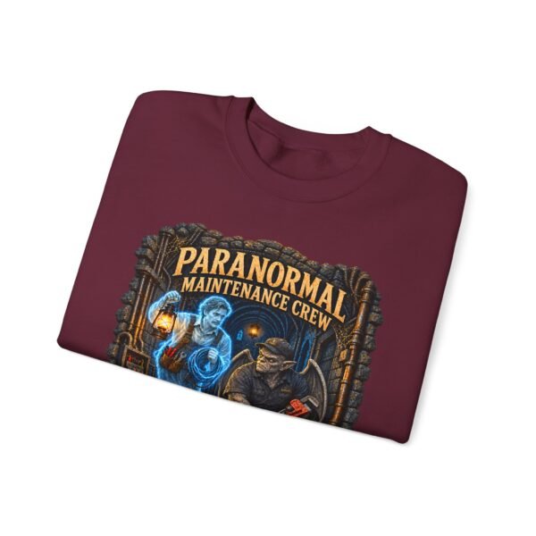 Paranormal Maintenance Crew Sweatshirt — Ghost Hunter Funny Crewneck