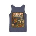 Tank Top — "They Came for the Heirlooms" Retro Alien Harvest Graphic