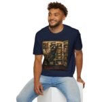 Night Shift Raccoon T-Shirt — Vintage Animal Illustration Tee