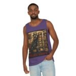Night Shift Tank Top — Vintage Grocery Stocker Graphic Tank