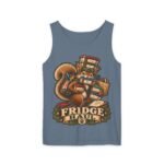 Squirrel Stacking Fridge Haul Tank Top | Vintage Foodie Illustration