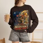 Sweatshirt — “Midnight Fridge Raid” Rat Graphic Crewneck